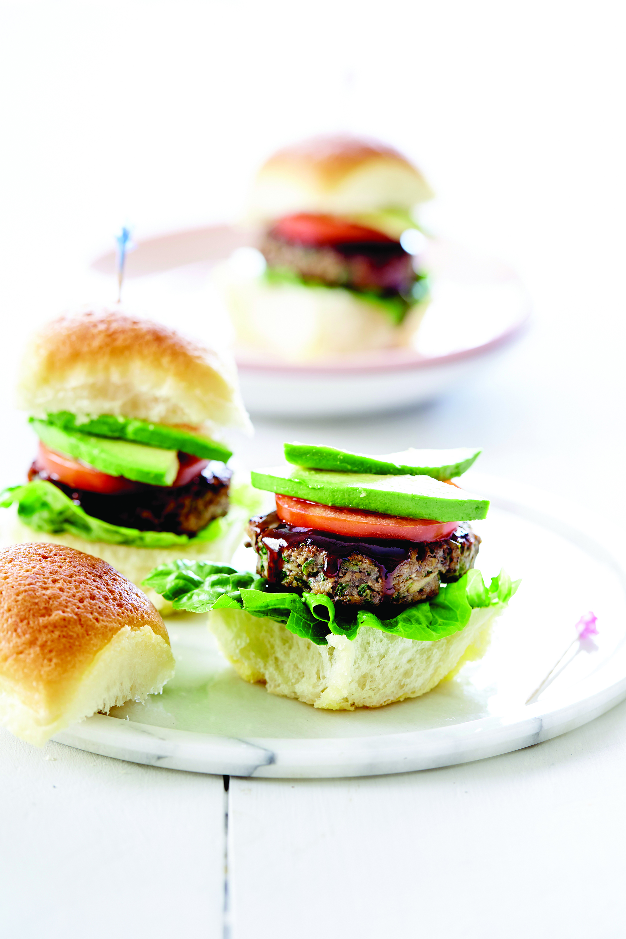 Super Sliders with Homemade Tomato Dipping Sauce